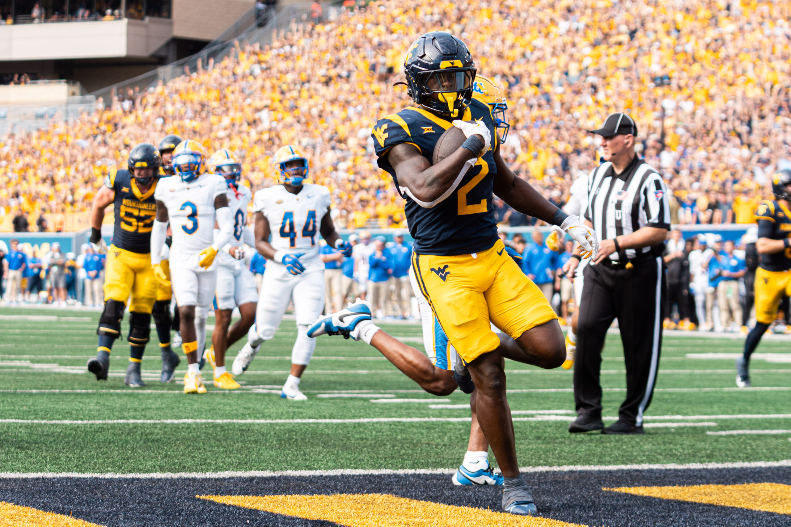What does West Virginia's running back room look like after big departures?